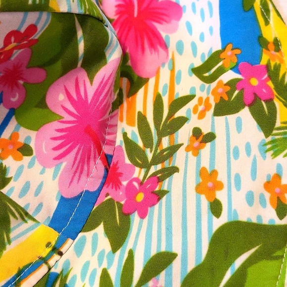 I play reversible colorful sun hat - Picture 4 of 4